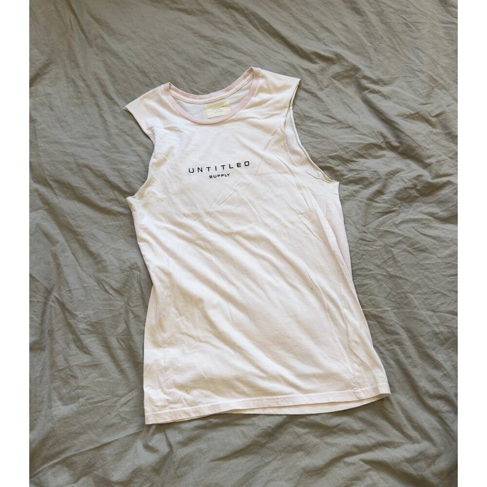 COTTON ON Untitled Supply‎ Light Pink Men's Sleeveless Tank